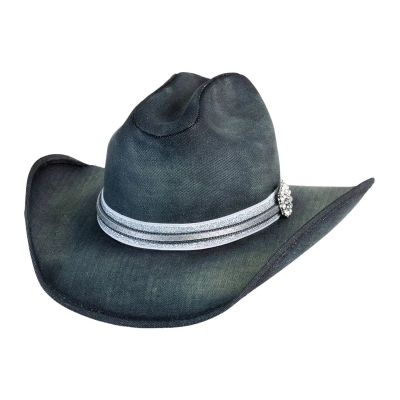 Bullhide Born To Shine - Denim Cowboy Hat made by Hat Country