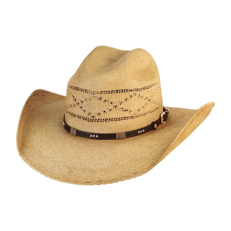 Bullhide Feelin' Country - Bangora Straw Cowboy Hat made by Hat Country