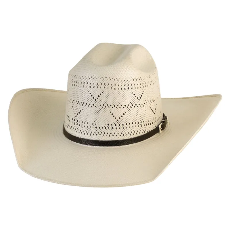 Bullhide Solo Run - (100X) Panama Straw Cowboy Hat made by Hat Country