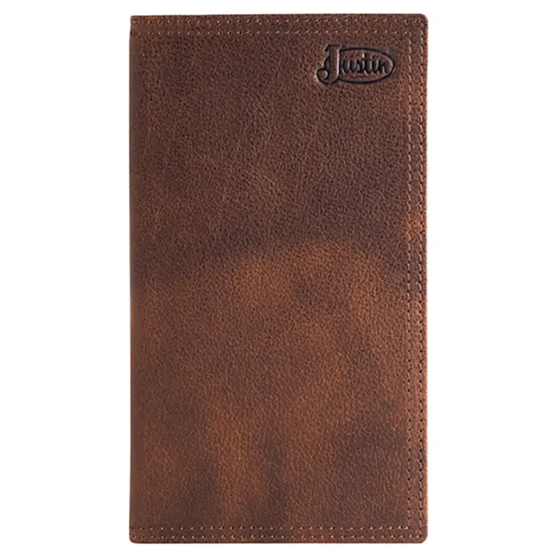 Justin Big Buffalo (Tan) - Men's Rodeo Wallet made by Justin Boots