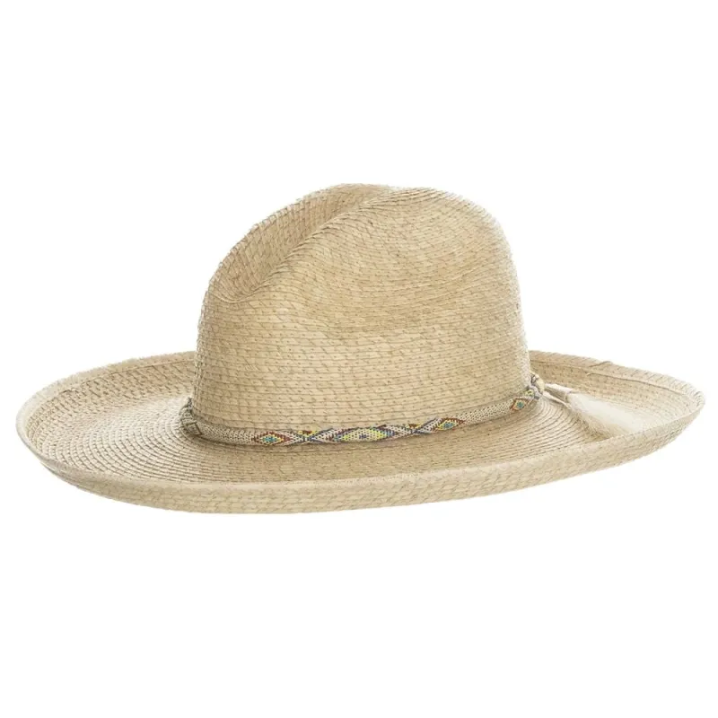 Justin Sawyer - Women's Wide Brim Fedora Hat made by Justin Boots