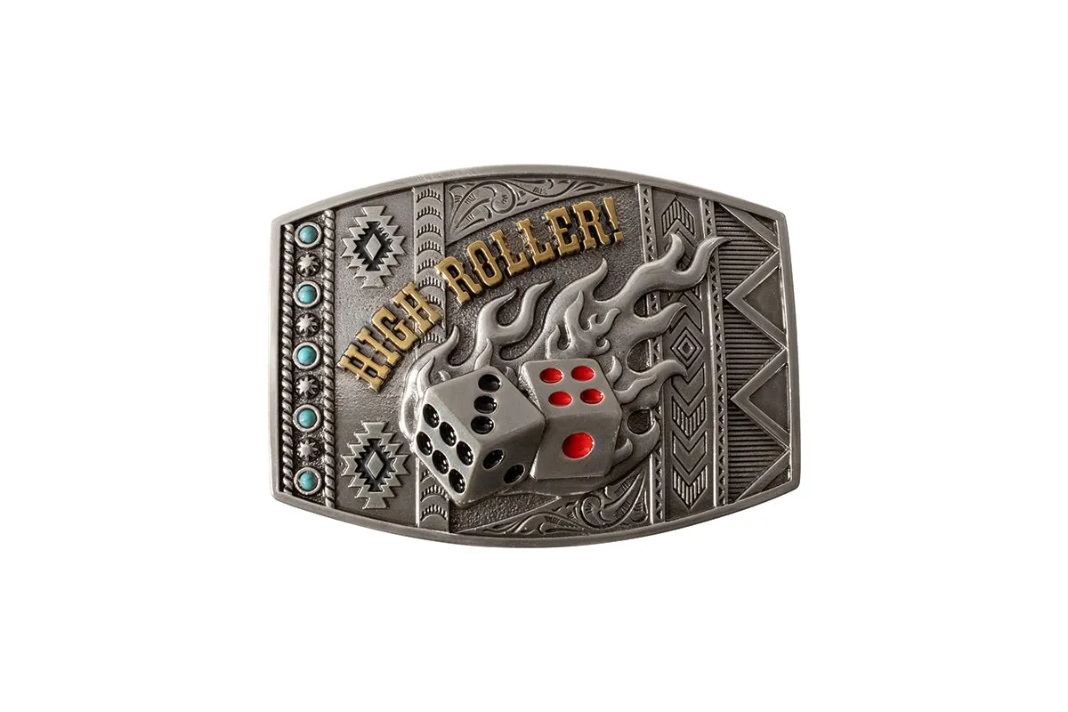 Nocona High Roller - Belt Buckle made by Nocona