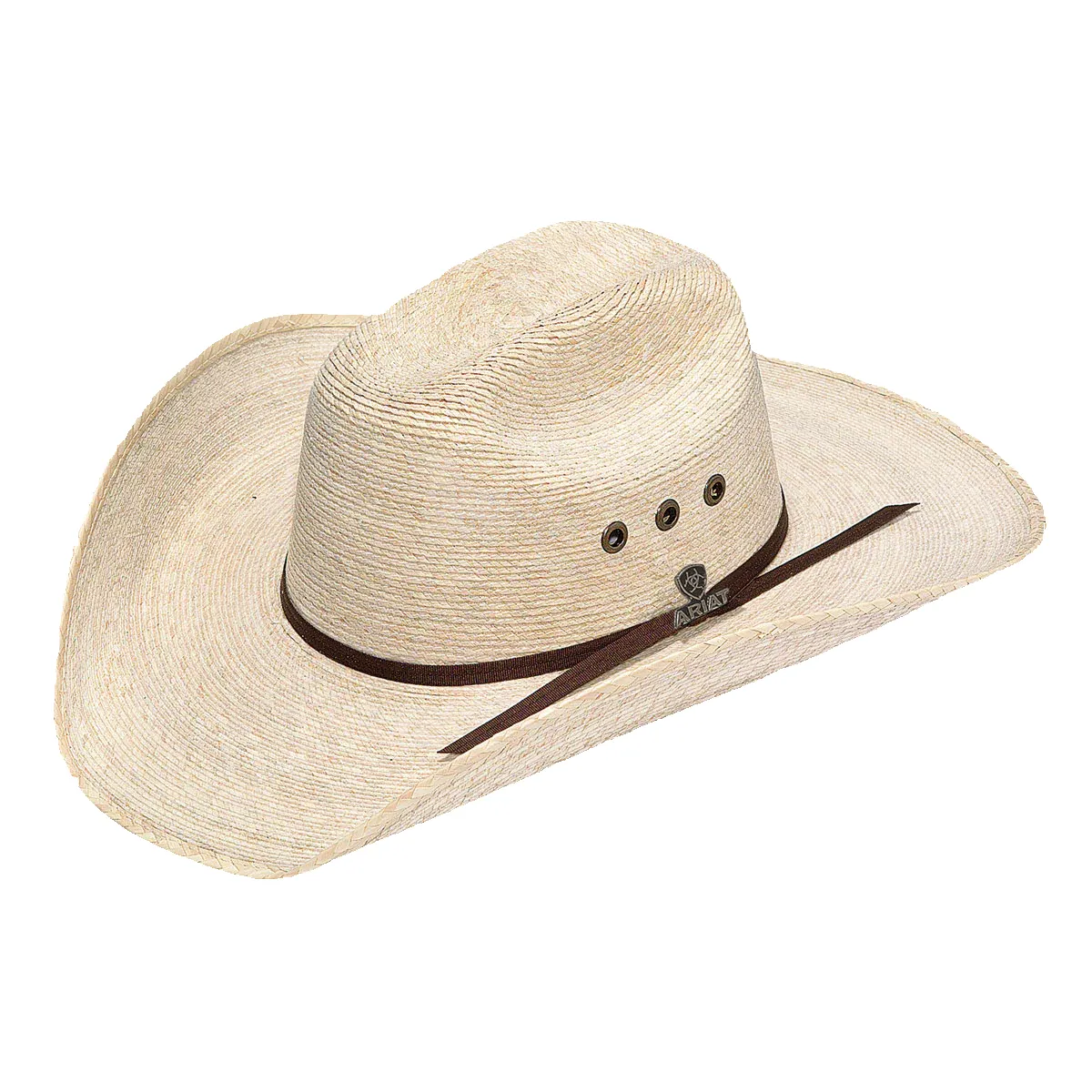 Ariat Natural Palm Cattleman (A73104) - Straw Cowboy Hat sold by Hat Country