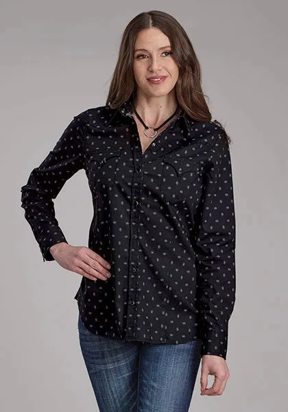 Roper 2180 Broken Diamonds (Black) - Women's Western Shirt sold by Hat Country