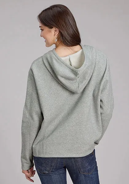 Roper 2341 Cotton Fleece (Grey) - Women's Hooded Sweatshirt sold by Hat Country product image thumbnail 3