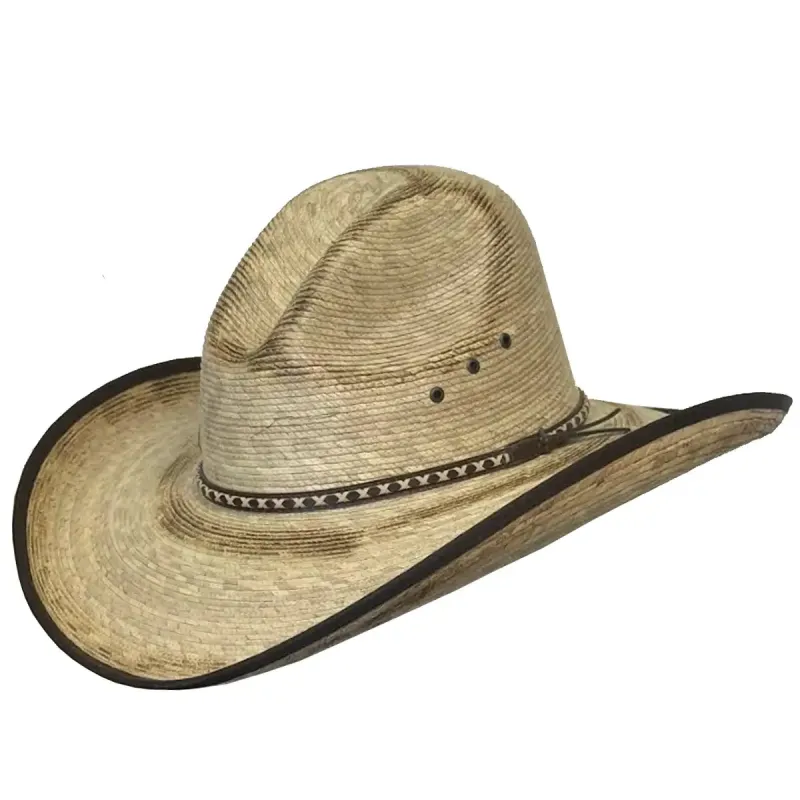 Deadwood Bandit - Straw Cowboy Hat made by Hat Country