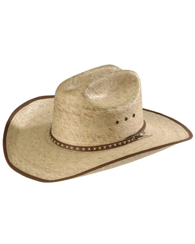 Resistol Brush Hog - Mexican Palm Straw Cowboy Hat (Closeout) made by Hat Country