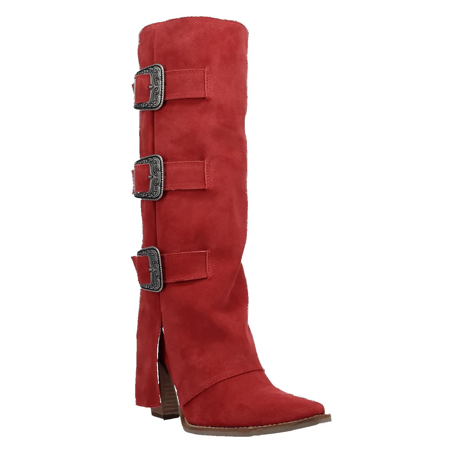 Dingo Buckle Bunny - Women's Suede Cowgirl Boots sold by Hat Country product image thumbnail 4