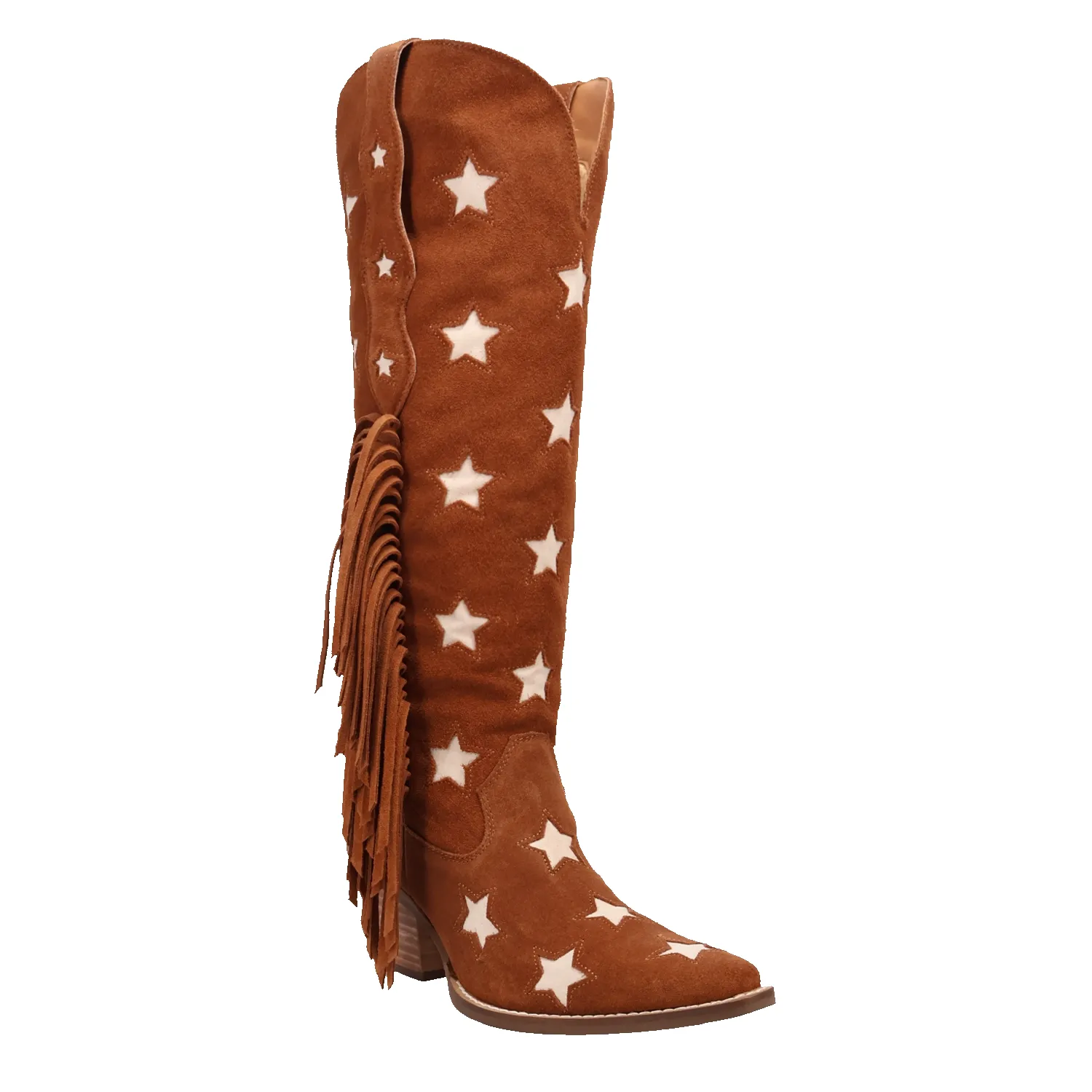 Dingo Super Star - Women's Suede Cowgirl Boots sold by Hat Country