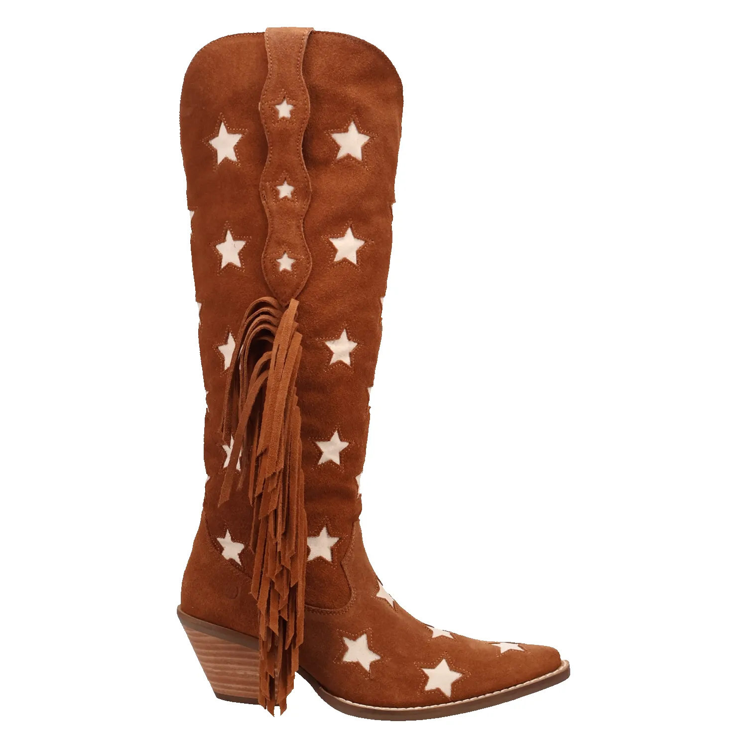 Dingo Super Star - Women's Suede Cowgirl Boots sold by Hat Country product image thumbnail 3