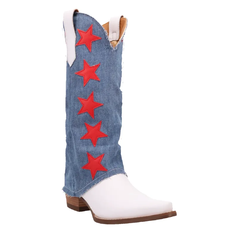 Dingo Glory Days - Women's Denim Cowgirl Boots made by dingo