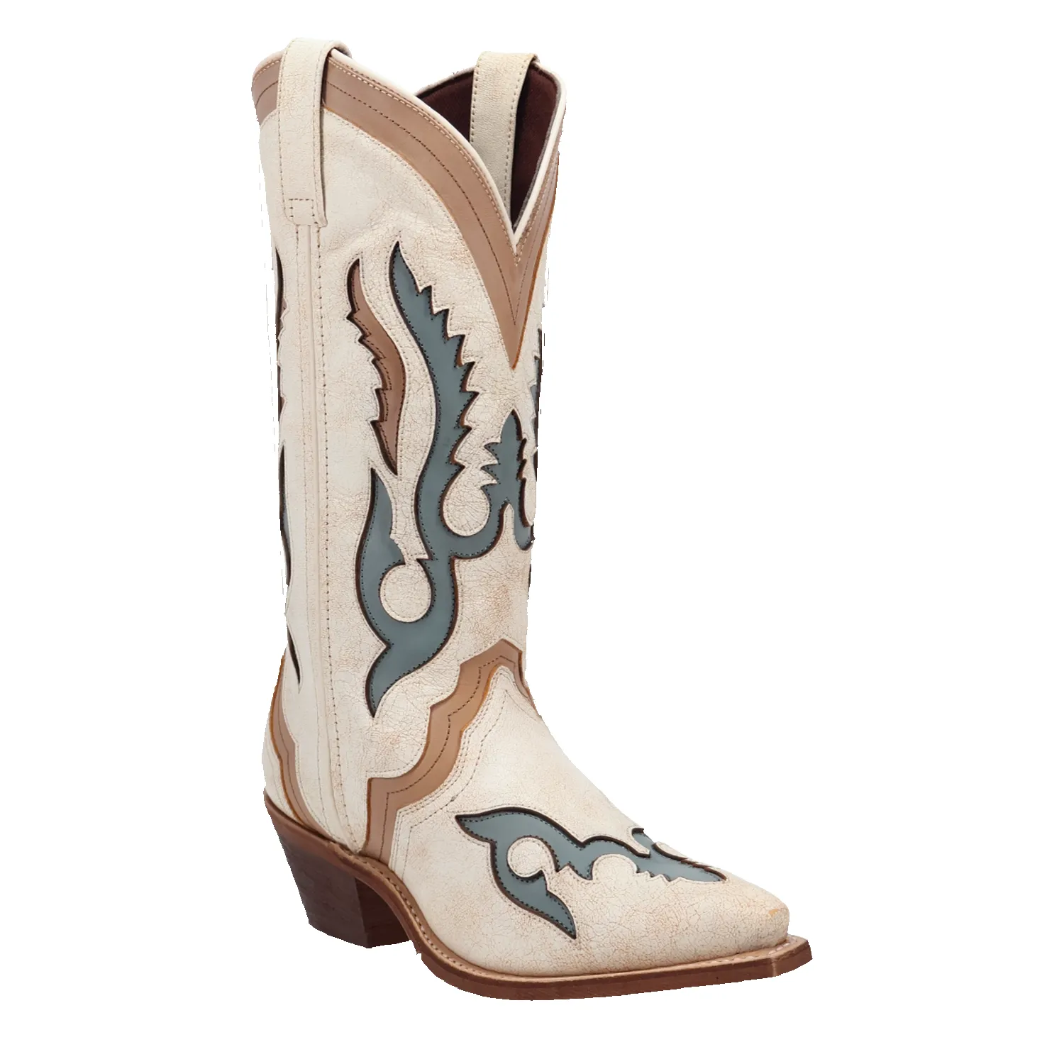 Laredo Honky-Tonk Halo - Women's Leather Cowgirl Boots sold by Hat Country