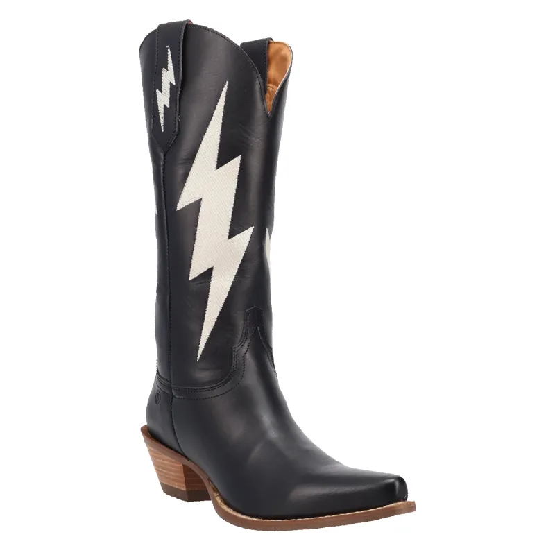 Dingo Thunderbolt - Women's Leather Cowgirl Boots made by dingo