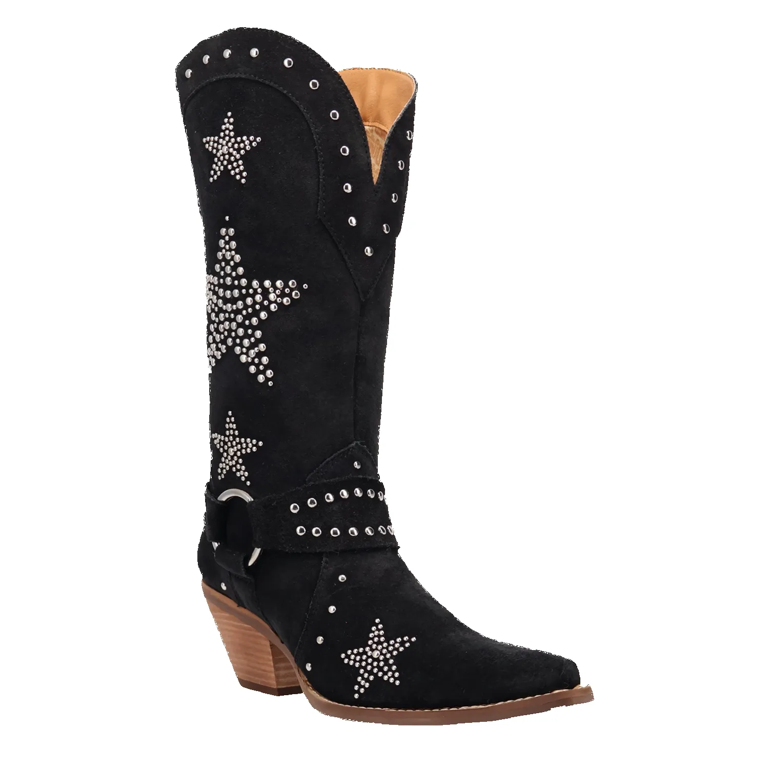 Dingo Lucky Stars - Women's Suede Cowgirl Boots sold by Hat Country product image thumbnail 2