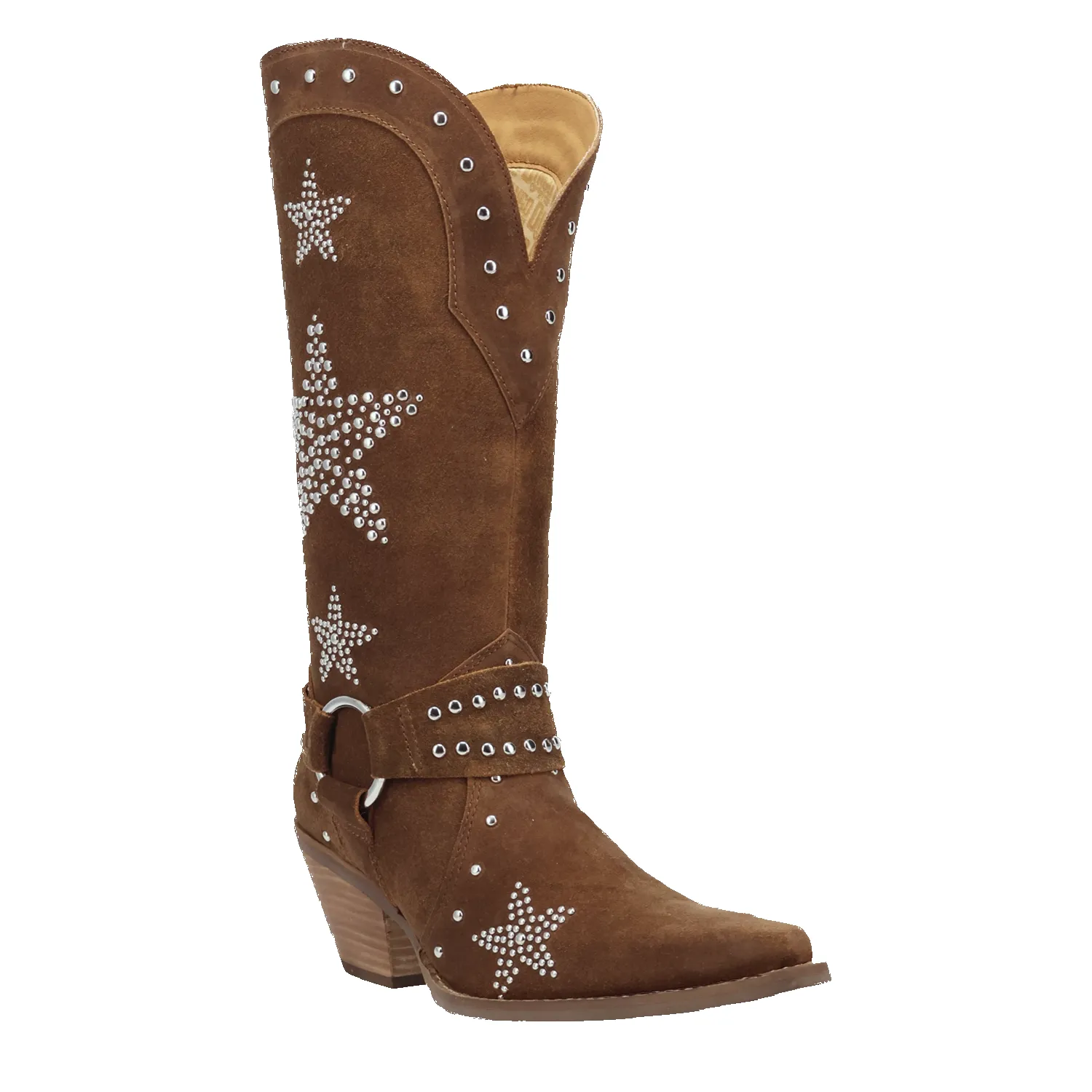 Dingo Lucky Stars - Women's Suede Cowgirl Boots sold by Hat Country product image thumbnail 3