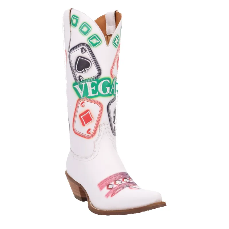 Dingo Vegas - Women's Leather Cowgirl Boots made by dingo