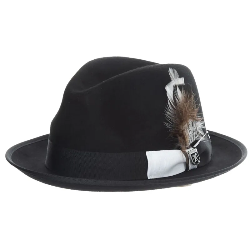 Stacy Adams Evren - Wool Fedora Hat made by Stacy Adams