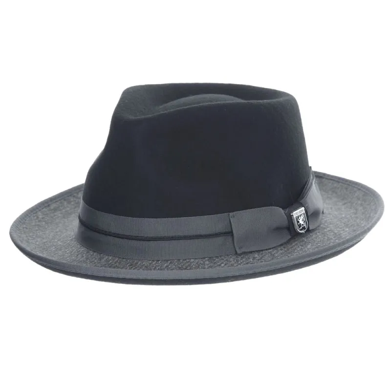 Stacy Adams Zylen - Wool Fedora Hat made by Stacy Adams