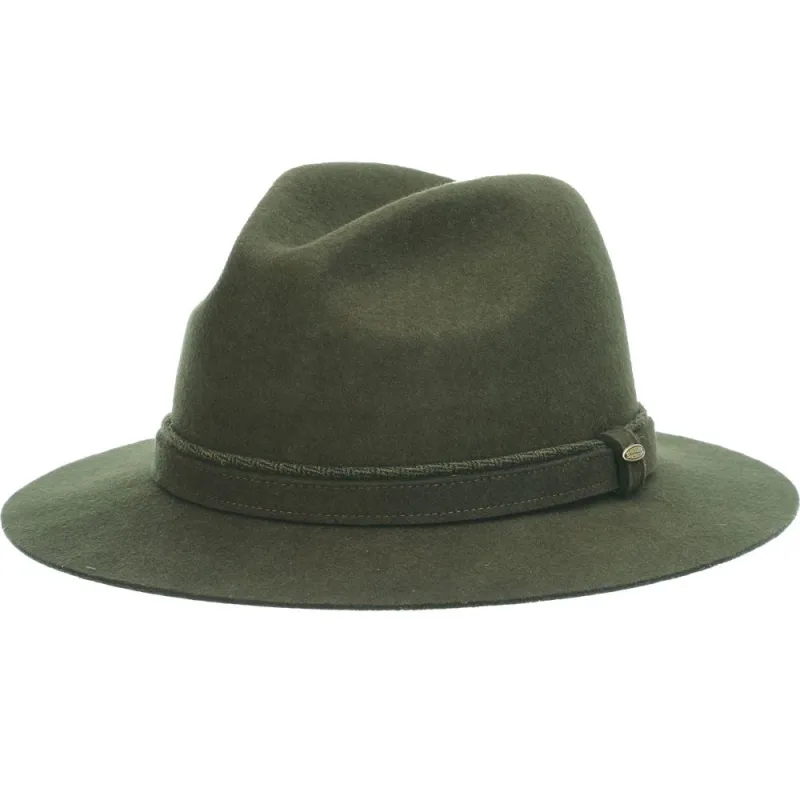Scala Victoria - Wool Felt Fedora Hat made by Scala