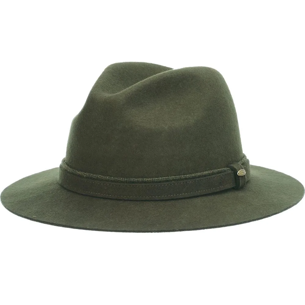 Scala Victoria - Wool Felt Fedora Hat sold by Hat Country