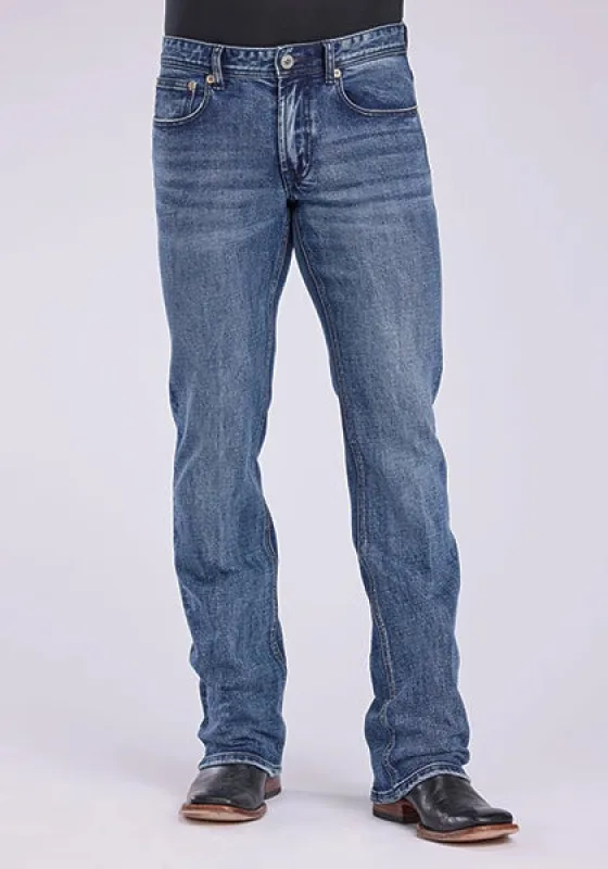 Stetson 1015 Rocker Stretch Fit (Light Wash) - Men's Jeans (Closeout) made by Stetson