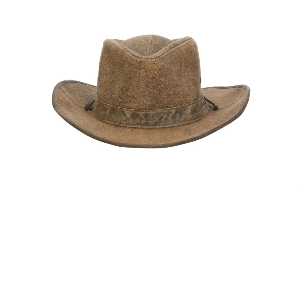 Scala Buckthorn - Tarp Cloth Outback Hat sold by Hat Country product image thumbnail 2