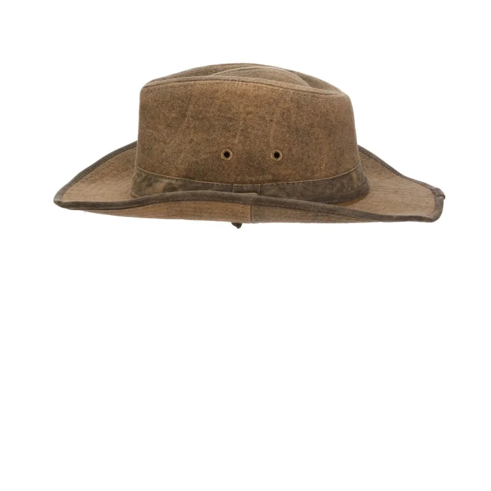 Scala Buckthorn - Tarp Cloth Outback Hat sold by Hat Country product image thumbnail 3