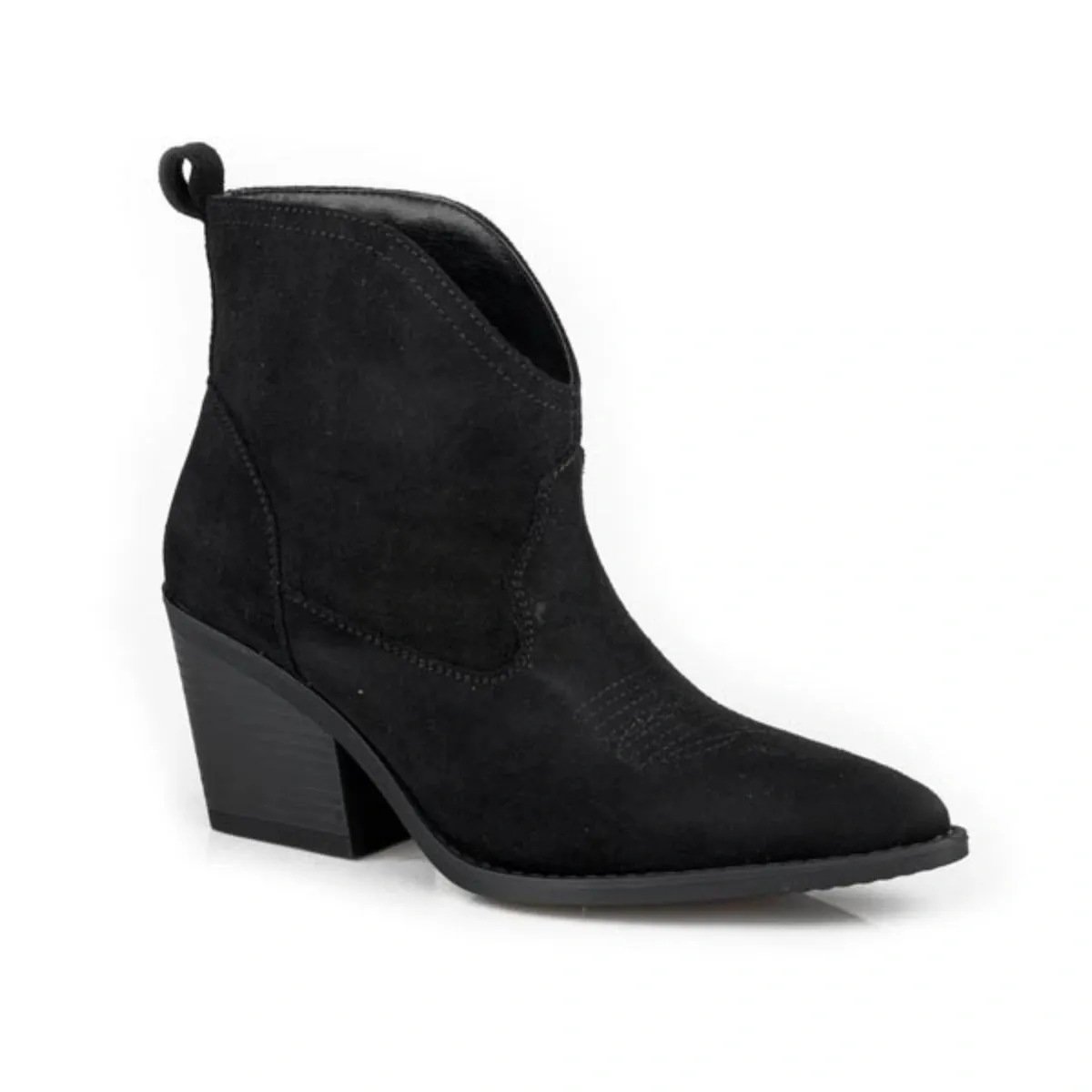 Roper Adriana (Black) - Women's Ankle Boot sold by Hat Country