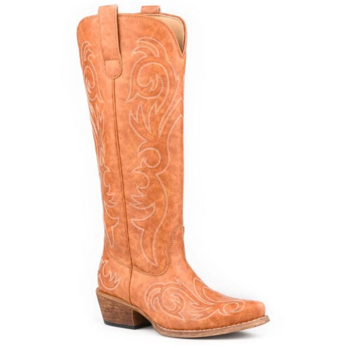 Roper Ryder (Tan) - Women's Cowgirl Boot sold by Hat Country