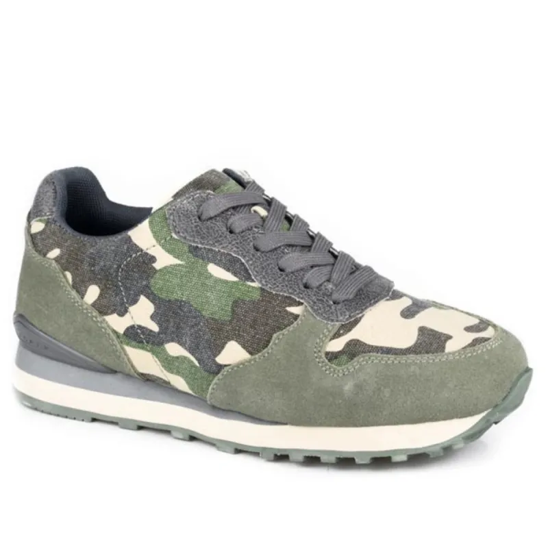 Roper Giddyup (Camo) - Women's Canvas Sneaker made by Roper