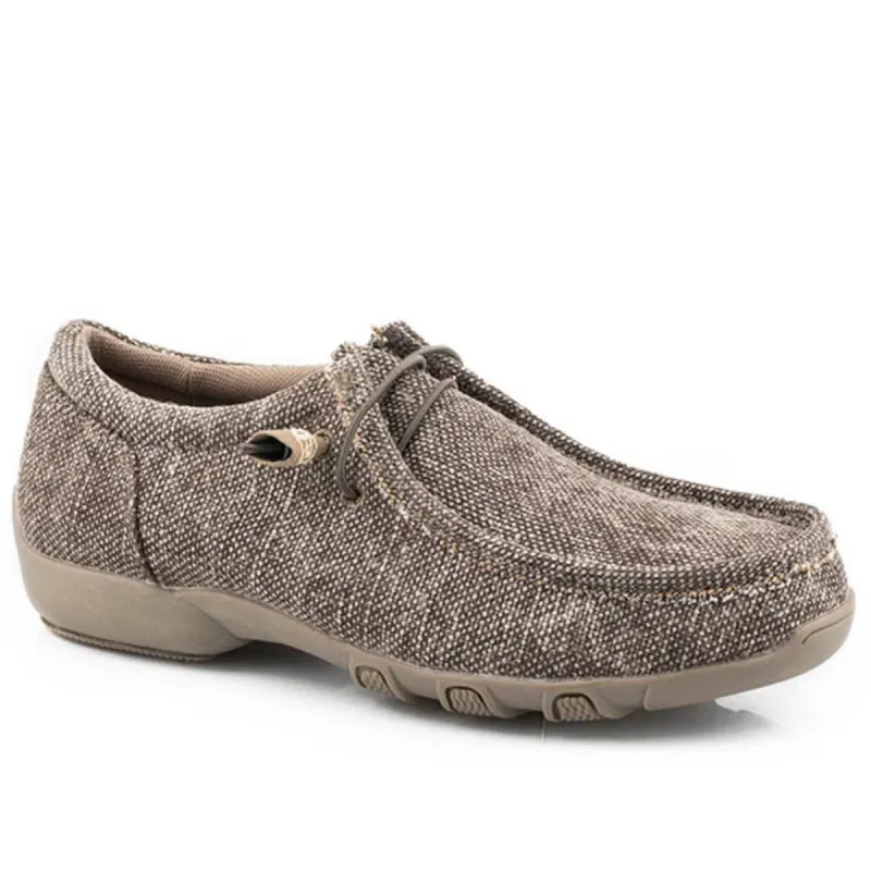 Roper Chillin (Brown) - Women's Chukka Moccasin made by Roper