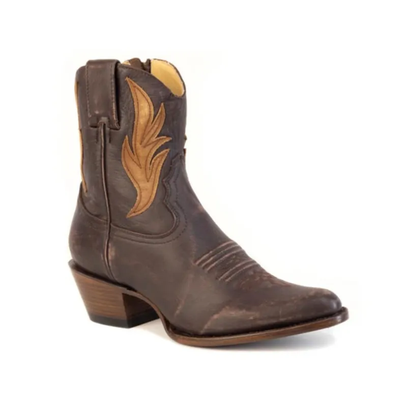 Stetson Eliza (Dark Brown) - Women's Cowgirl Boot made by Stetson