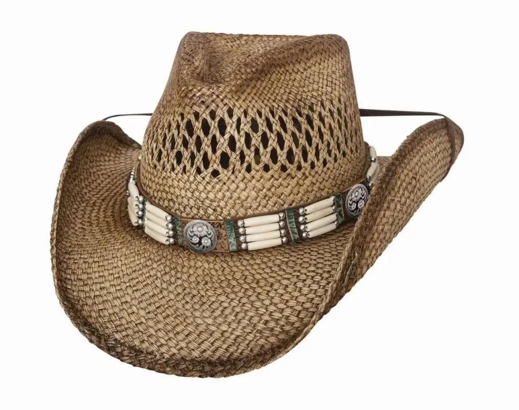 Bullhide From Dusk Till Dawn - Shapeable Straw Cowboy Hat (Closeout) made by Hat Country