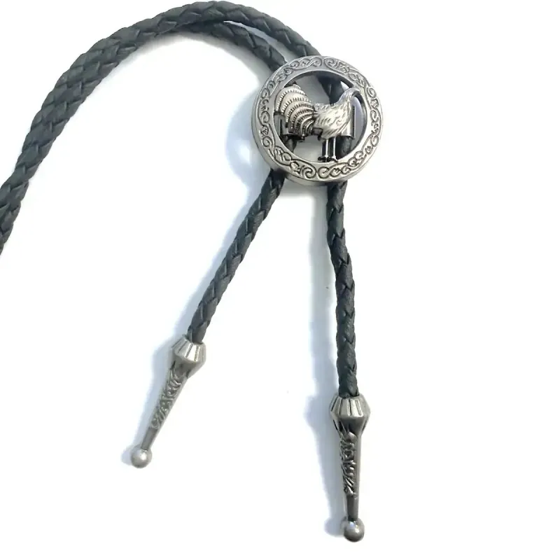 Deadwood Tradiing Rooster Ridge - Bolo Tie made by Hat Country
