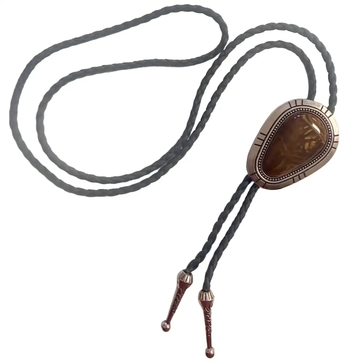 Deadwood Trading Stonekeeper (Tiger Eye) - Bolo Tie sold by Hat Country product image thumbnail 3