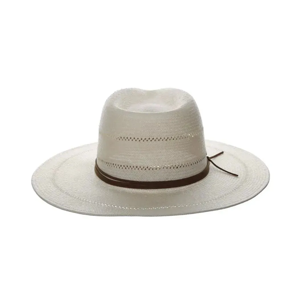Biltmore Adore You - Wide Brim Toyo Straw Fedora Hat (Closeout) sold by Hat Country product image thumbnail 3