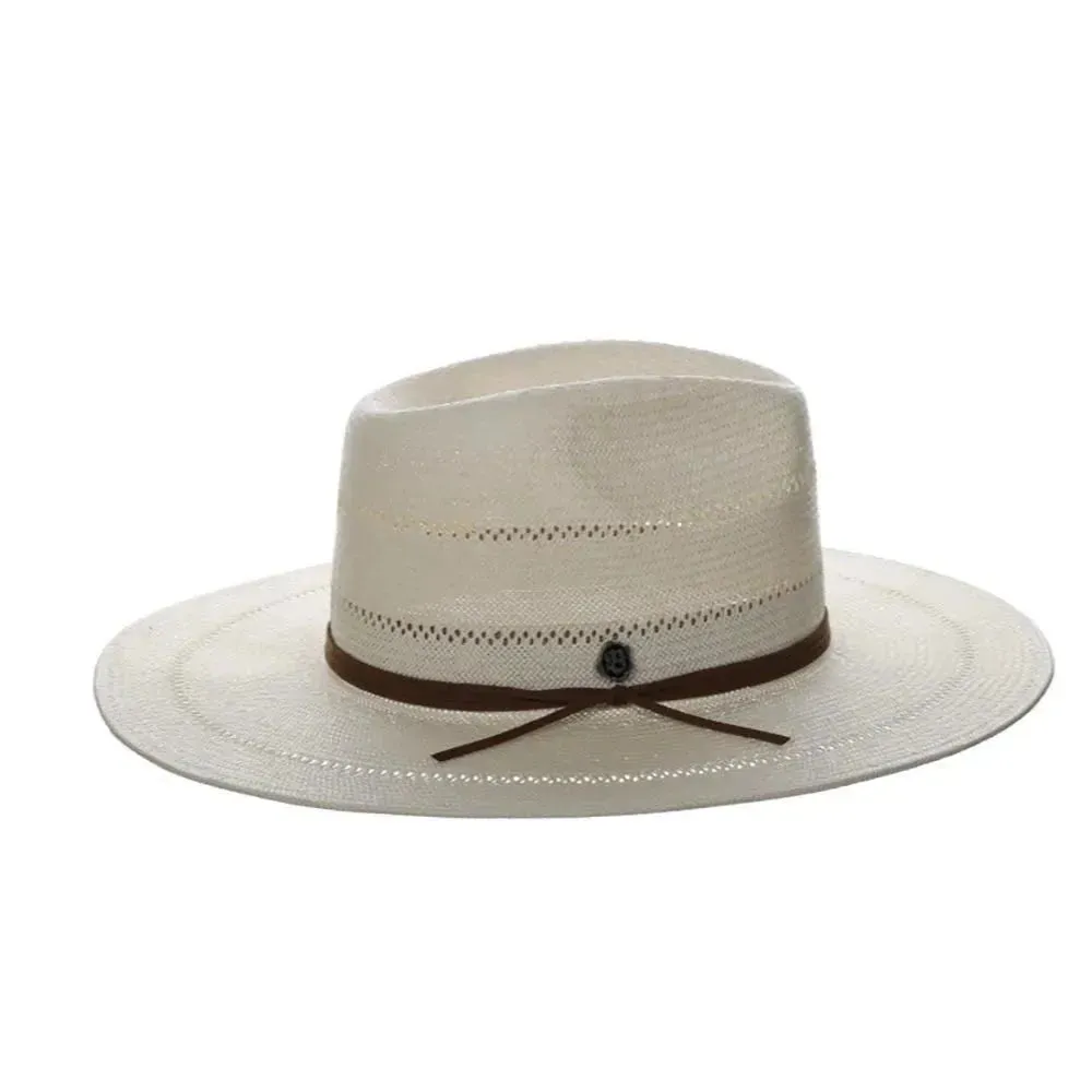 Biltmore Adore You - Wide Brim Toyo Straw Fedora Hat (Closeout) sold by Hat Country product image thumbnail 2