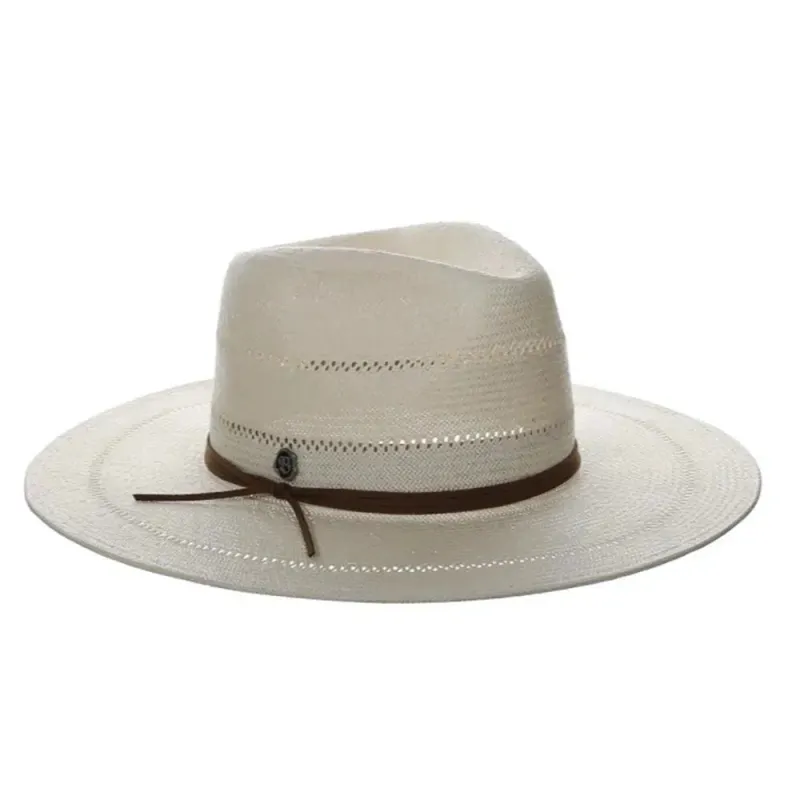 Biltmore Adore You - Wide Brim Toyo Straw Fedora Hat (Closeout) made by Hat Country