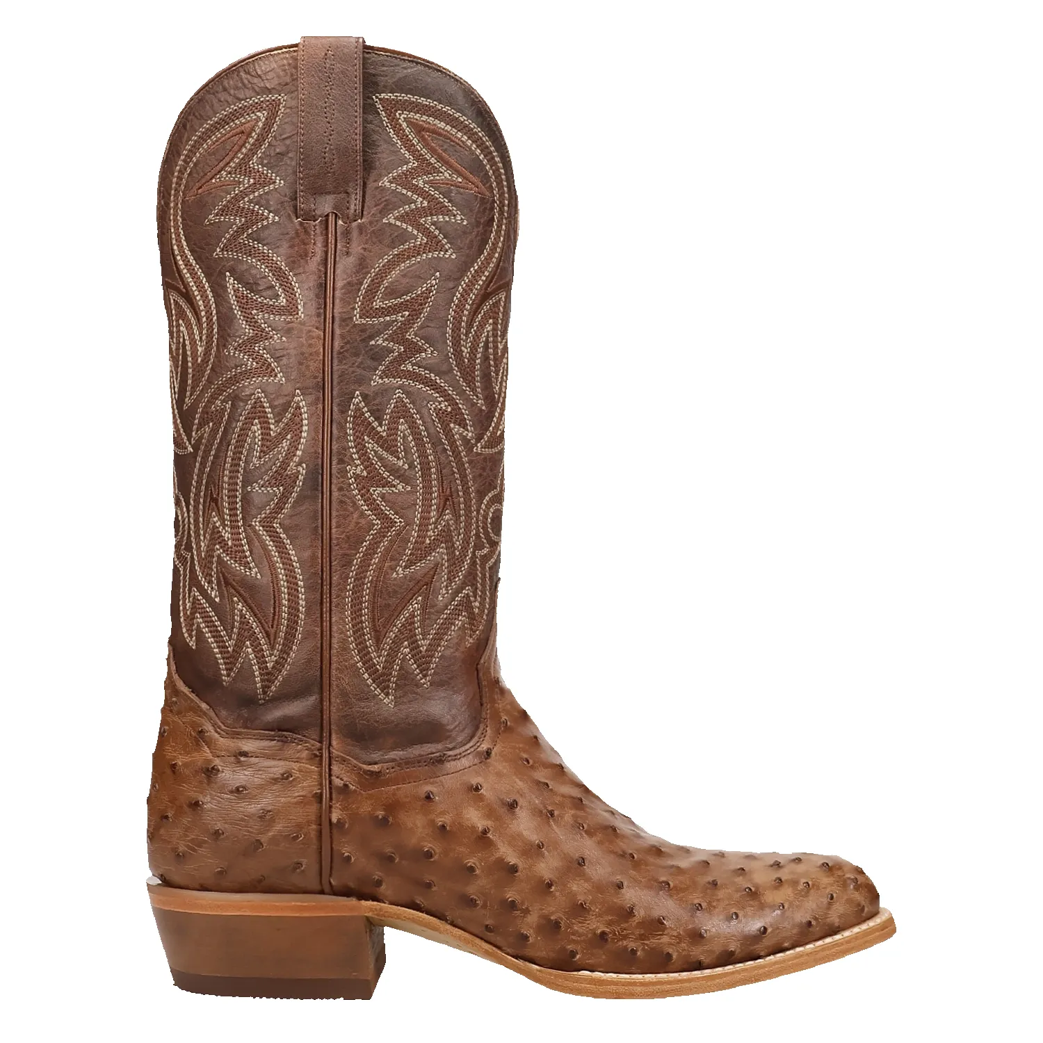 Dan Post Gauge - Men's Ostrich Leather Cowboy Boots sold by Hat Country product image thumbnail 2