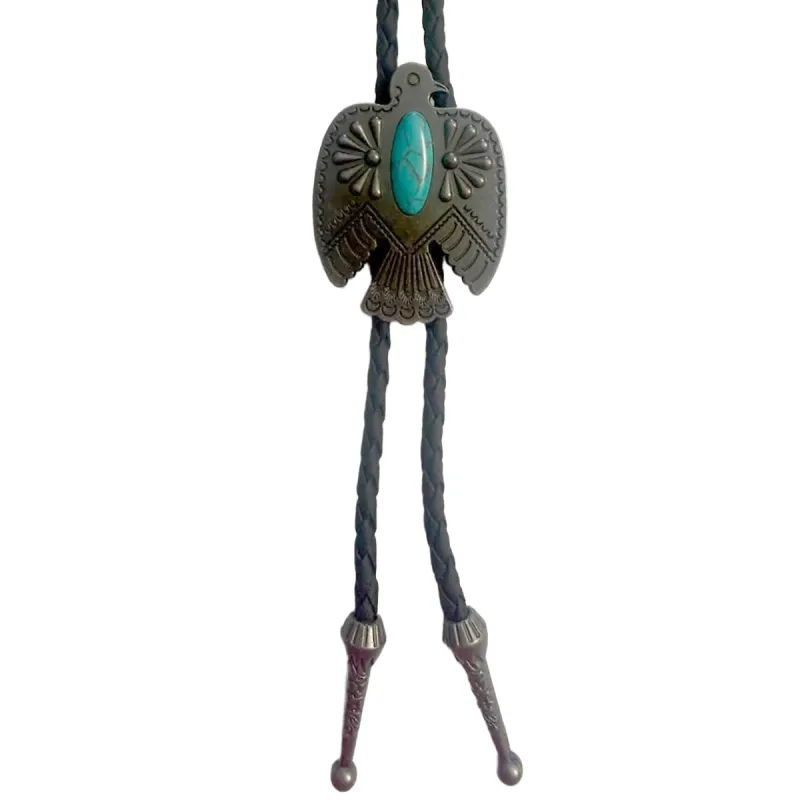 Deadwood Thunder Eagle - Bolo Tie made by Hat Country