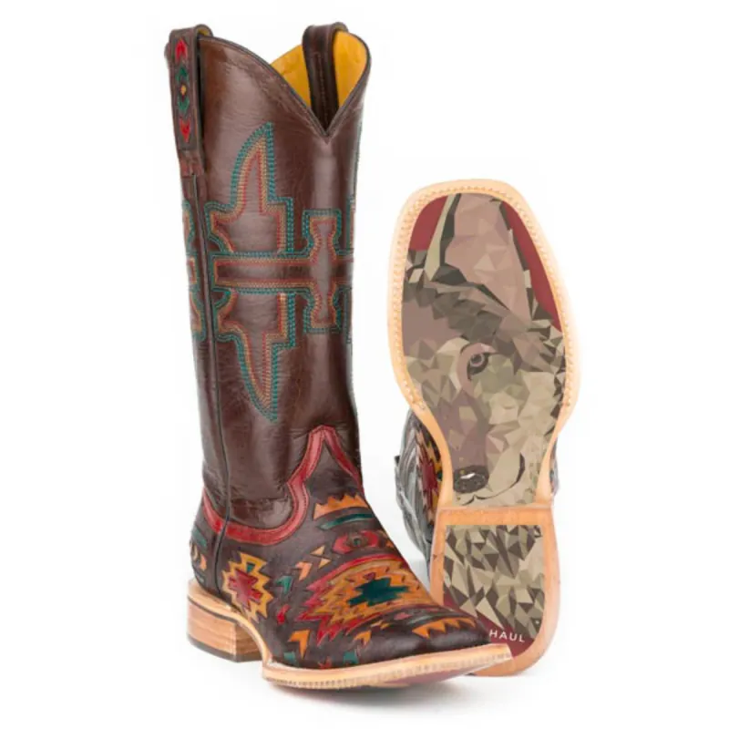 Tin Haul South By Southwest - Women's Leather Cowgirl Boot made by Hat Country