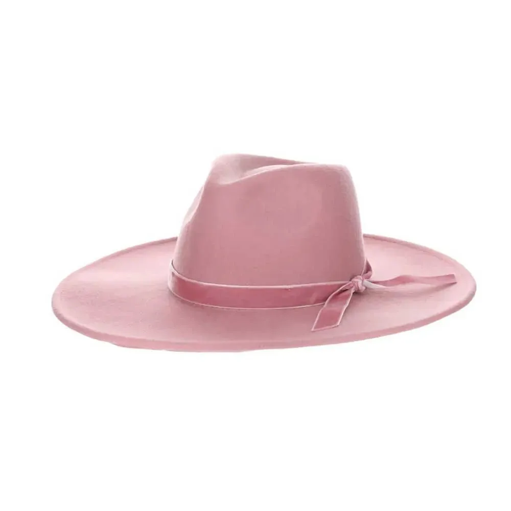 Scala Calista - Wide Brim Soft Wool Fedora Hat (Closeout) sold by Hat Country product image thumbnail 2