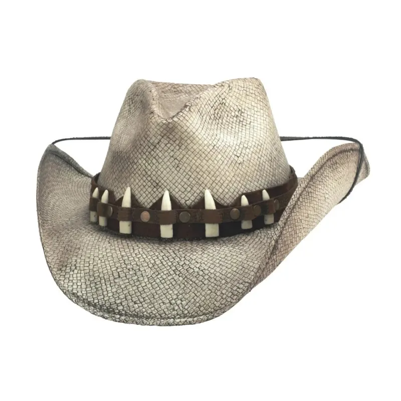 Bullhide Strong Feelings - Straw Cowboy Hat (Closeout) made by Hat Country