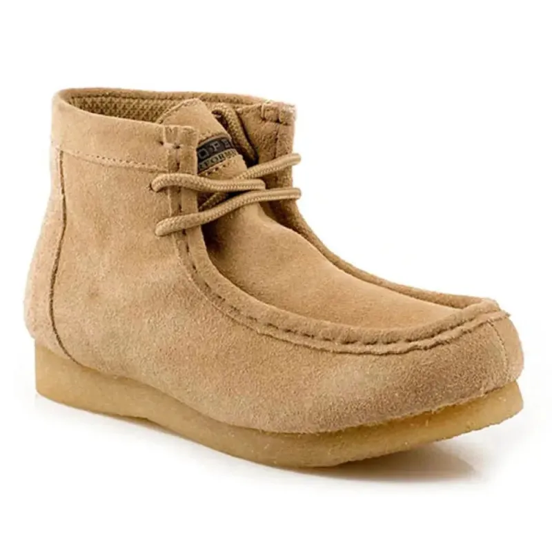 Roper Sunscape (Tan) - Men's Leather Suede Shoe (Closeout) made by Roper