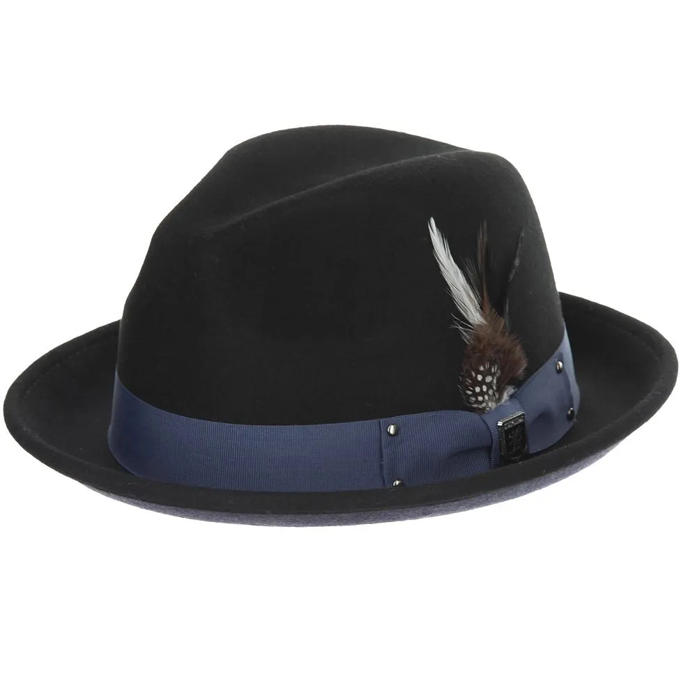 Stacy Adams Riven - Wool Fedora Hat (Closeout) sold by Hat Country product image thumbnail 2