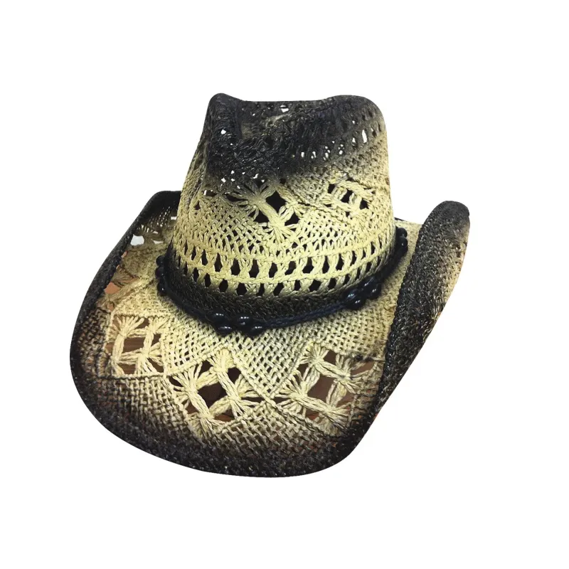Bullhide Scorched - Straw Cowboy Hat (Closeout) made by Hat Country