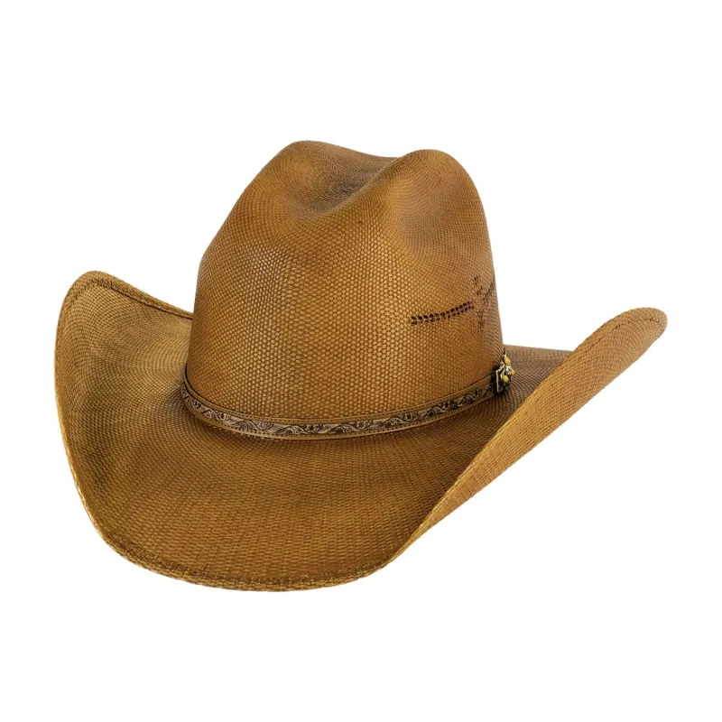 Bullhide I Got Time - Bangora Straw Cowboy Hat (Closeout) made by Hat Country