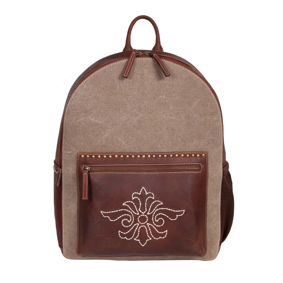 Scully Canvas Carry-On - Leather Backpack sold by Hat Country