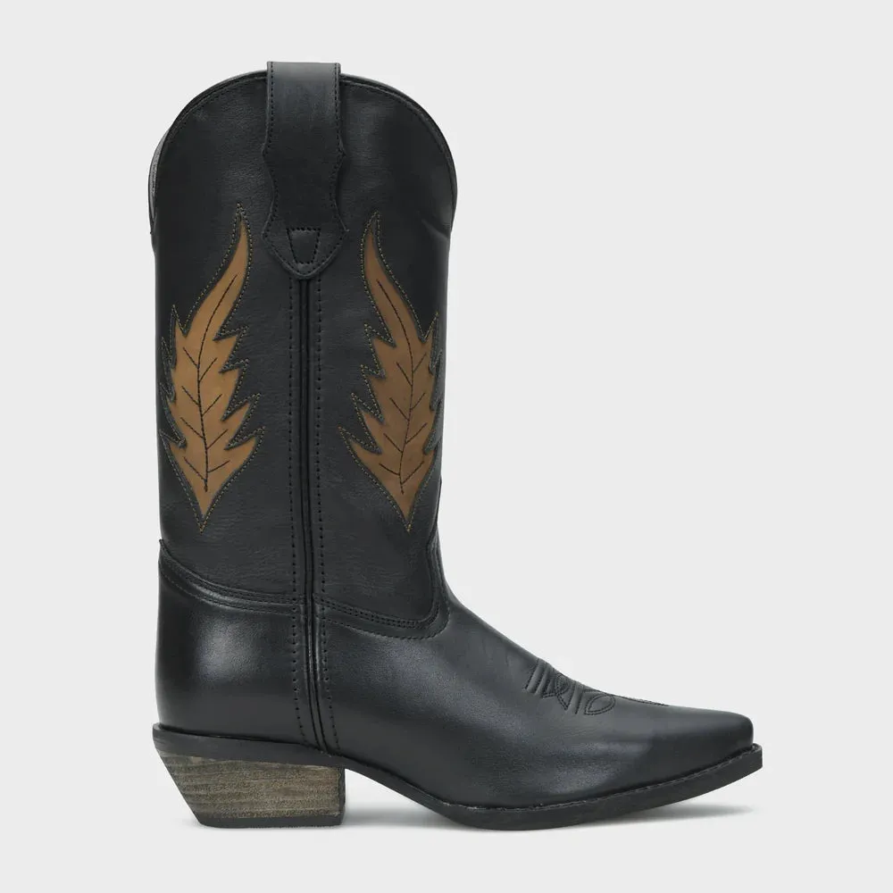 Rawhide Autumn - Women's Leather Cowgirl Boots sold by Hat Country product image thumbnail 2