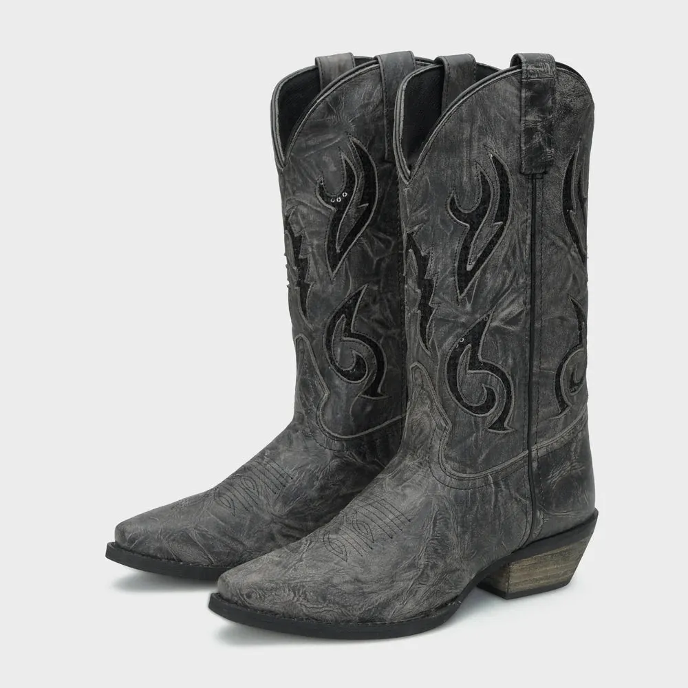 Rawhide Foley - Women's Cowhide Cowgirl Boots sold by Hat Country product image thumbnail 2